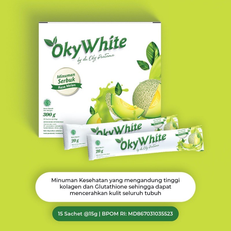 

Bening's Okywhite | Minuman Pencerah Kulit by bening skincare dr oky pratama / benings indonesia