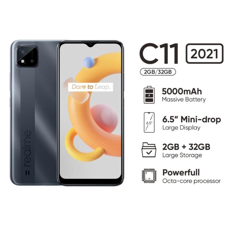 REALME C11 2/32 GB 5000 Mah