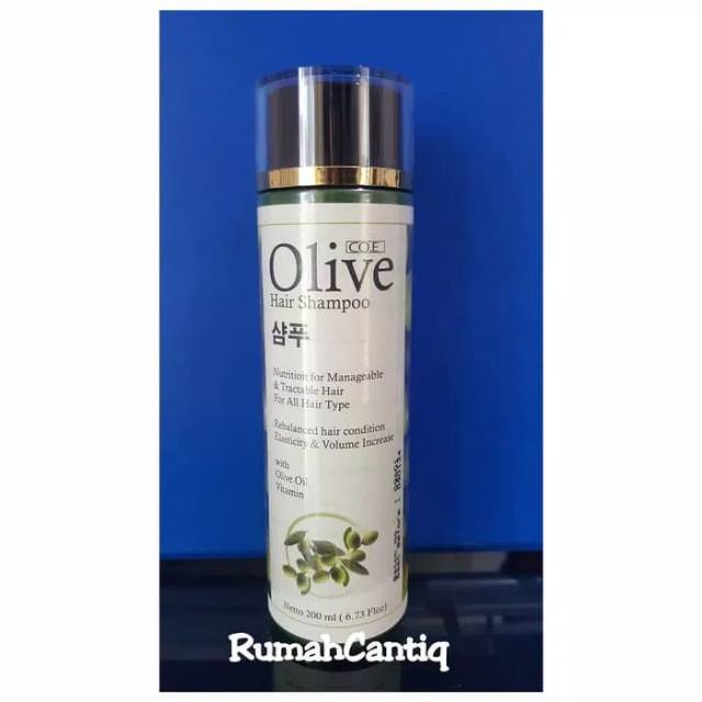 OLIVE HAIR SHAMPOO KOREA BPOM WITH OLIVE OIL &amp; VITAMIN ORIGINAL