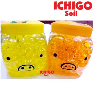 ICHIGO SOIL HYDROGEL WATER BEADS EDUKASI ANAK DEKORASI SLIME