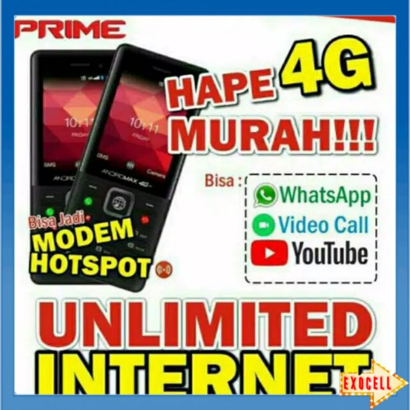 Andromax Prime, Modem Smartfren, Dengan Kuota Unlimited Tinggal Pakai