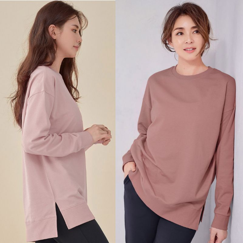 STJK006 STL Mono Overfit Terry Sweatshirt - Sweater Wanita Branded Original