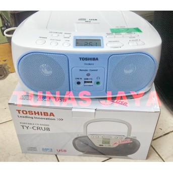 TOSHIBA TY-CRU8 CD MP3 USB RADIO AM/FM ( ORIGINAL )