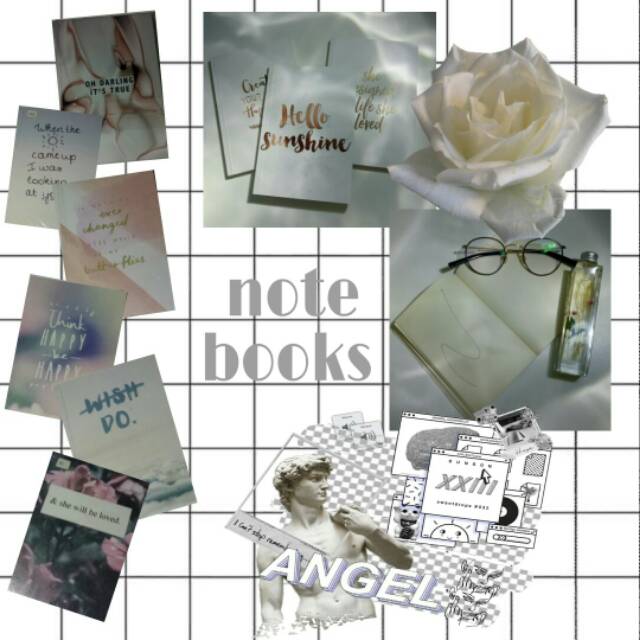 

quote note books aesthetics