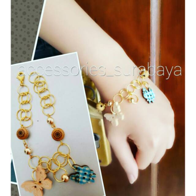 Gelang ring gold lucu