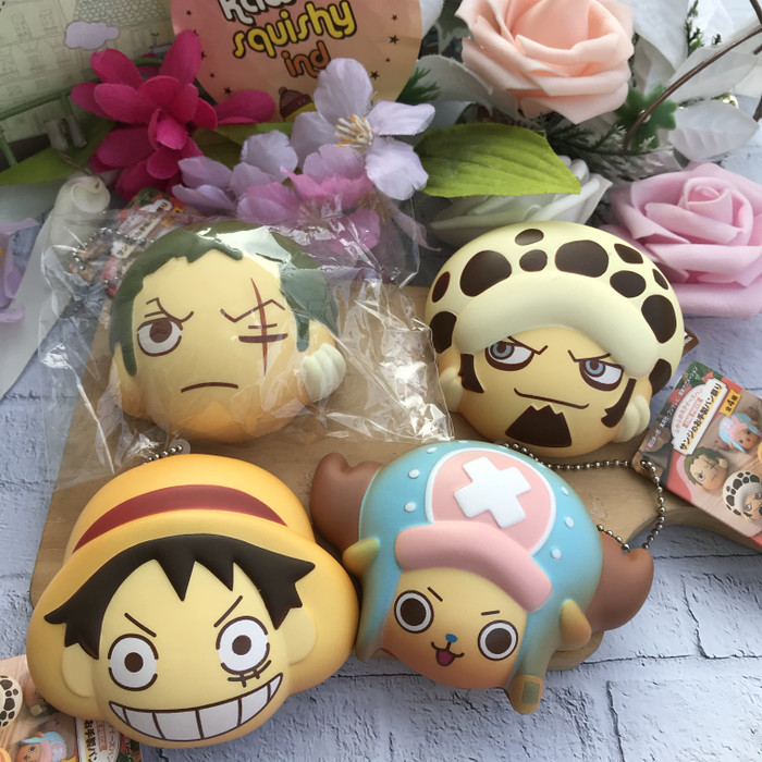 BISA BAYAR DIRUMAH One Piece Bun  Ori Jepang Licensed Squishy LIMITED