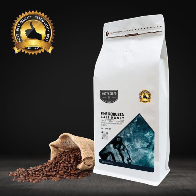 

BIJI KOPI ROBUSTA BALI KINTAMANI HONEY-NORTHSIDER COFFEE 1KG - BIJI KOPI