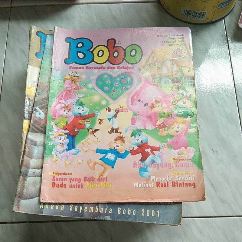 MAJALAH BOBO BEKAS TAHUN 2002