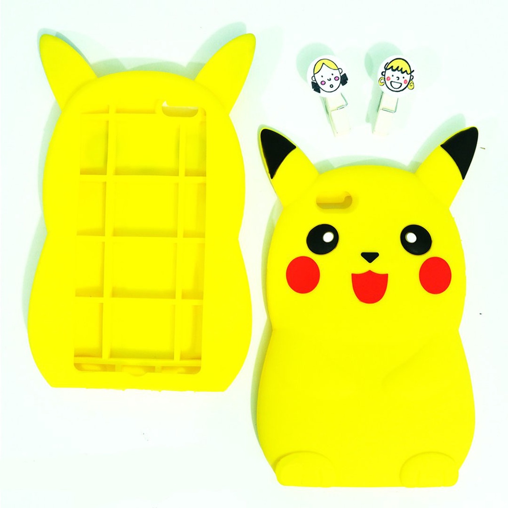 Silicon Case 3D For IPHONE 6  6 PLUS silikon tebal karakter lucu / case anak anak warna biru / pelindung hp