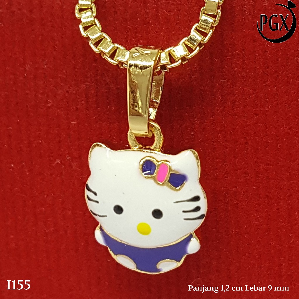 PGX Liontin Kalung Xuping Wanita Perhiasan Lapis Emas Aksesoris Fashion - I155