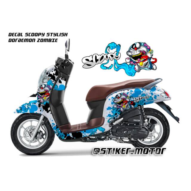 20 Inspirasi Stiker  Hello  Kitty  Untuk Motor  Scoopy  