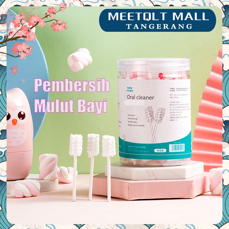 ★30PCS★ Pembersih Mulut Bayi/Baby Oral Cleaner Stick/Kapas Batang Sikat Gigi Sikat Bayi Lidah/Pembersih Lidah Bayi