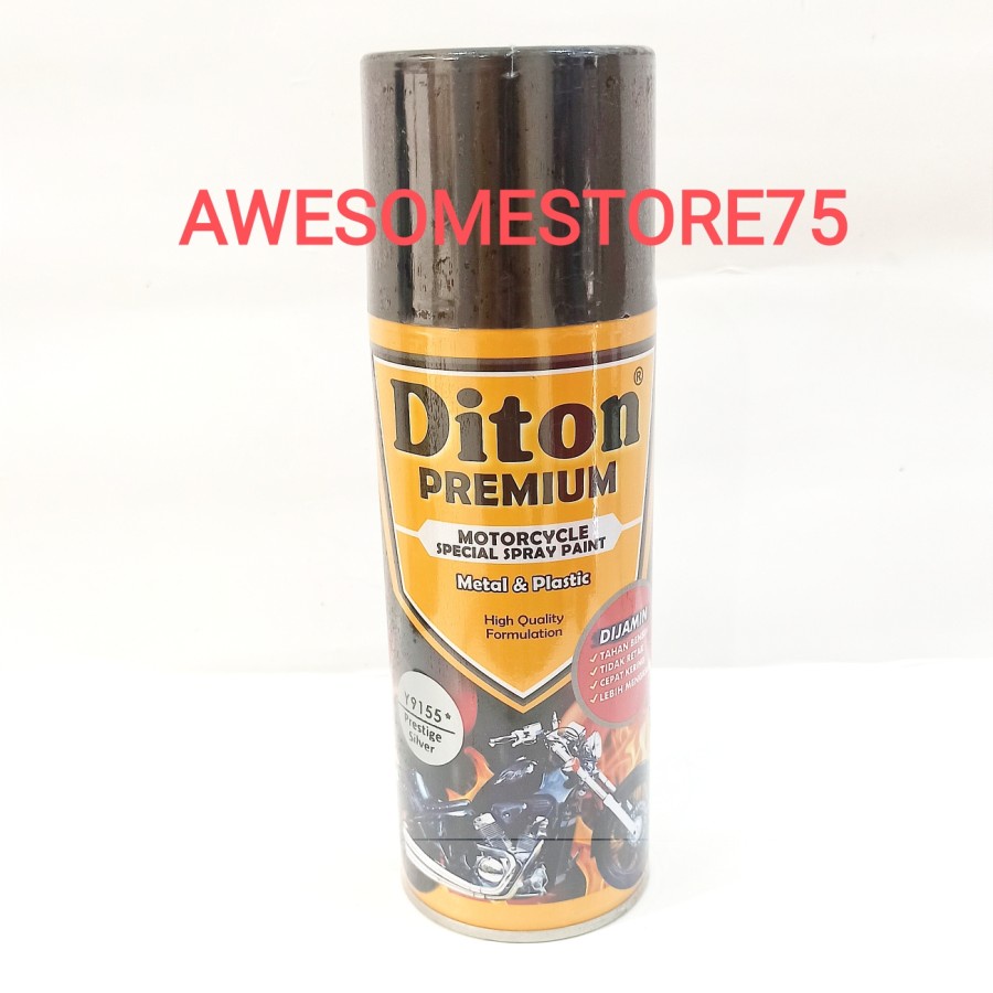 DITON PREMIUM * Y 9155 PRESTIGE SILVER YAMAHA Perak Cat Semprot Pilox