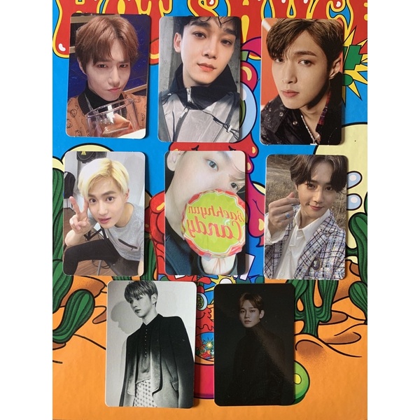 Pc EXO baekhyun delight, chen obsession, chen lighstick, lay tempo
