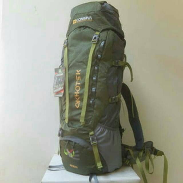Tas Carrier CONSINA OKHOTSK 80L + Raincover