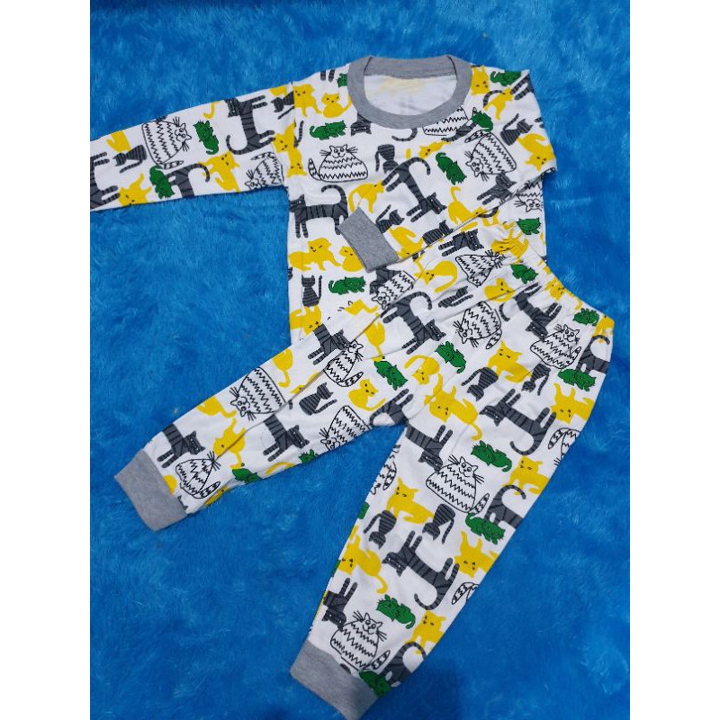 PIYAMA SETELAN PANJANG PANJANG 1pasang