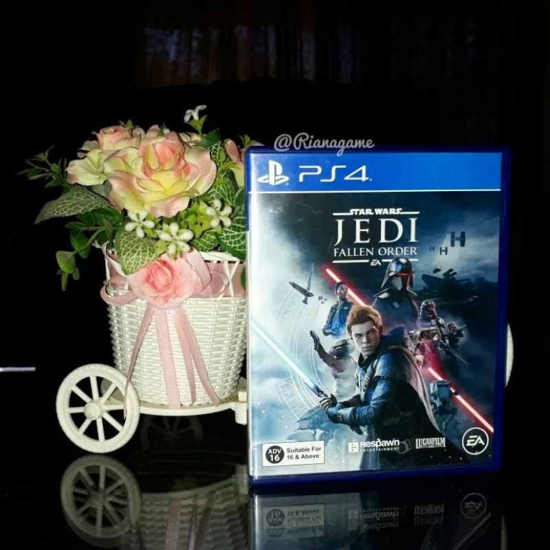 BD Kaset PS4 PS5 Star Wars Jedi Fallen Order Game CD PS 4 PS 5 Original Playstation Bekas Second Mulus