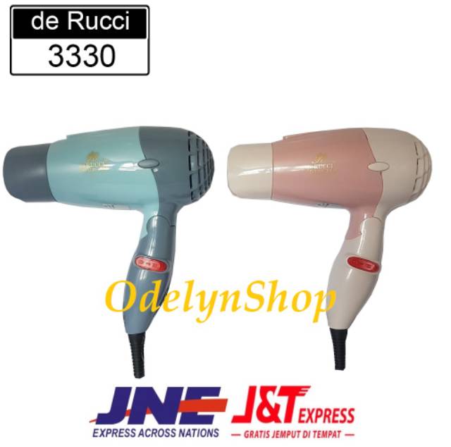 DR-3330 / HairDryer (Pengering Rambut) Mini / De Rucci Original