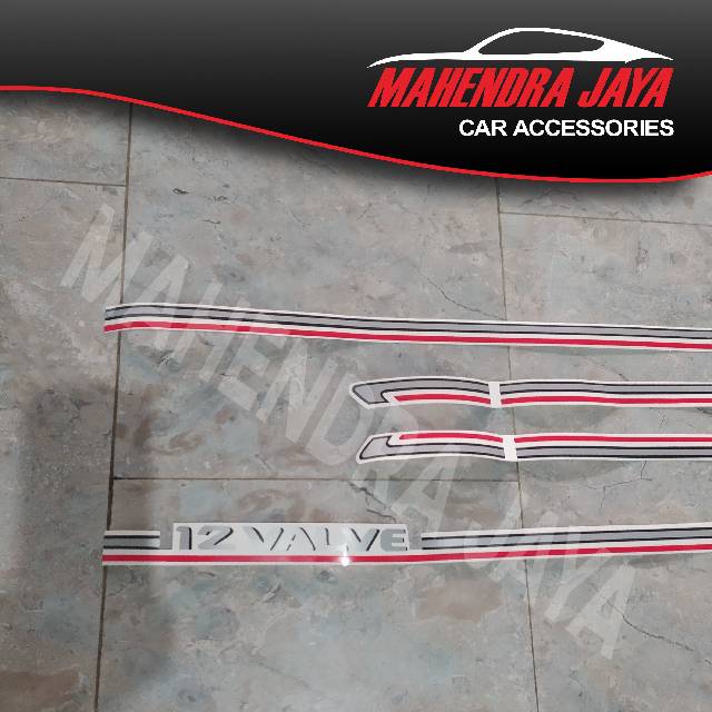 Stiker Starlet 12 Valve / Sticker Body Samping 12 Valve Starlet-1