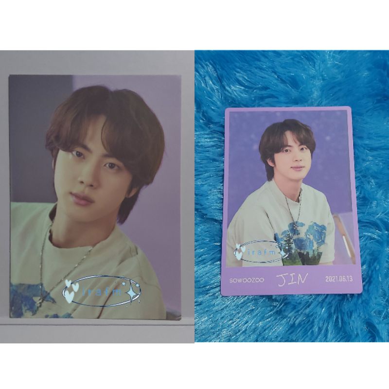 Official BTS Sowoozoo - Postcard Book & Mini Photo Card 1/8 Jin