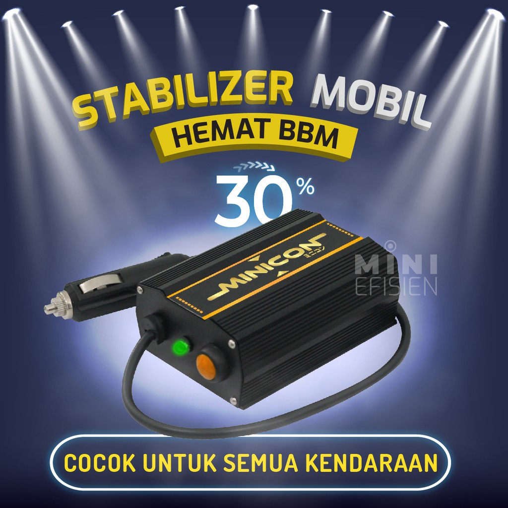 Minicon Stabilizer Listrik Accu Mobil Penghemat BBM Bergaransi 10 Tahun