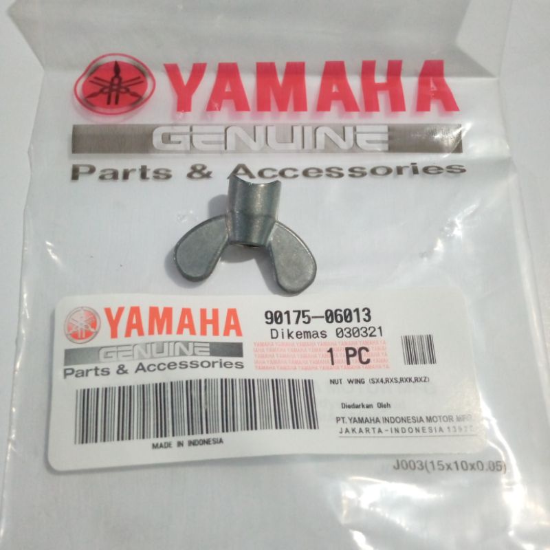 mur kupu baut stelan rem belakang baut kupu