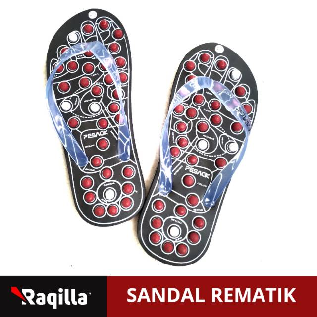 Sandal kesehatan Rematik sandal refleksi dan akupuntur pijat kaki kesehatan