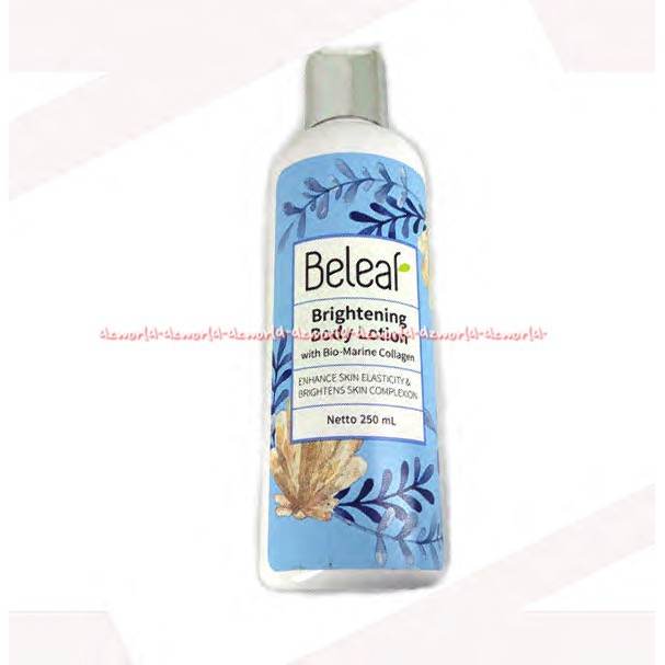 Beleaf Brightening Body Lotion 250ml Handbody Bilif Mencerahkan Kulit