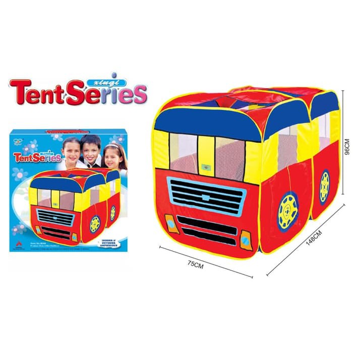 Mainan Tenda Anak Murah Kemping Model Bus Tent Series