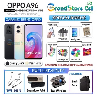 Jual OPPO A96 RAM 8/256 GB | OPPO A 96 RAM 13/256 GB | OPPO A77s 8/128