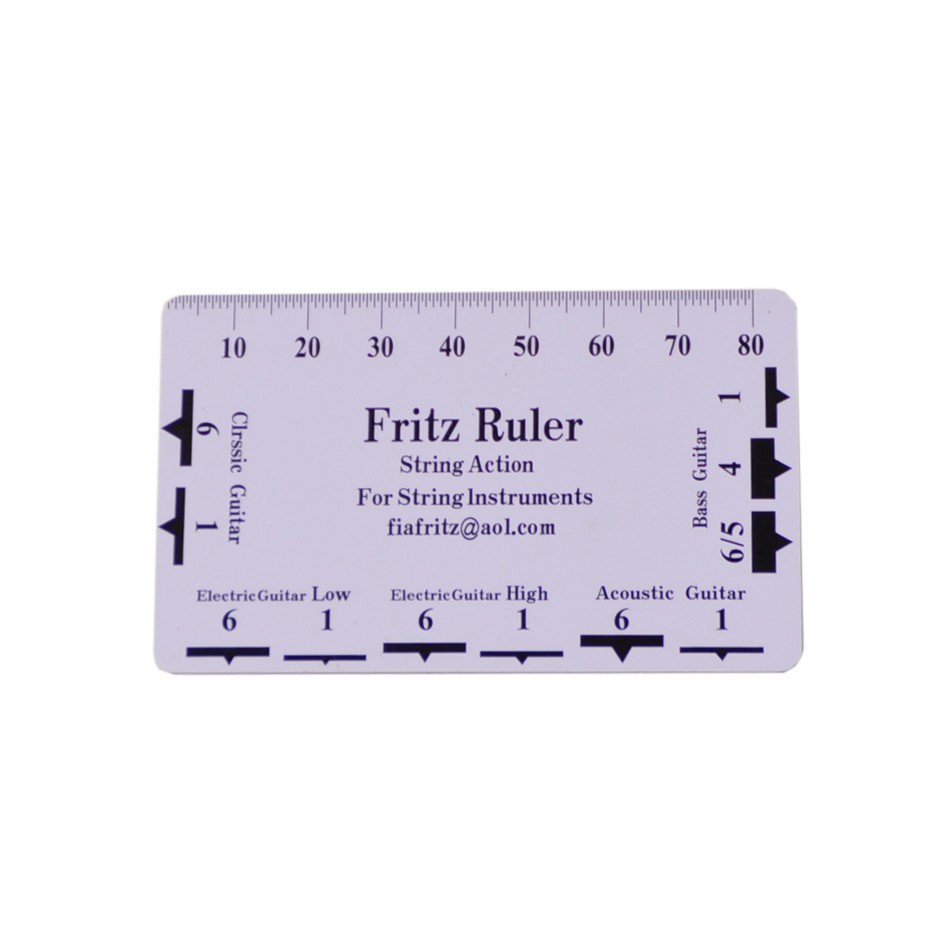 Jual Fritz Ruler Action Gauge String Pitch Ruler Senar Gitar Shopee Indonesia