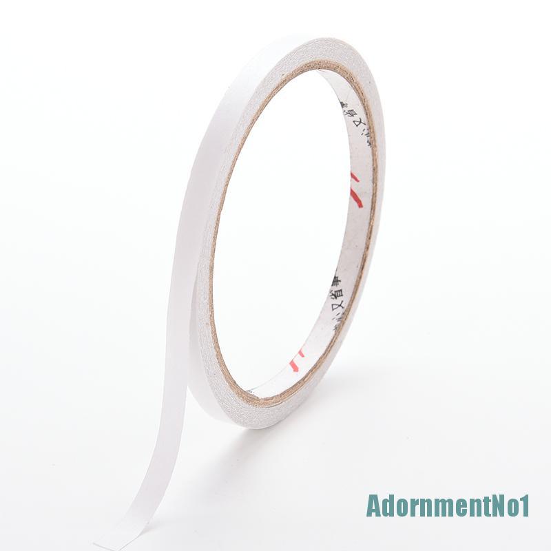 (AdornmentNo1) 1 Rol Stiker Double Tape Kuat Ukuran 6mm Untuk Kantor