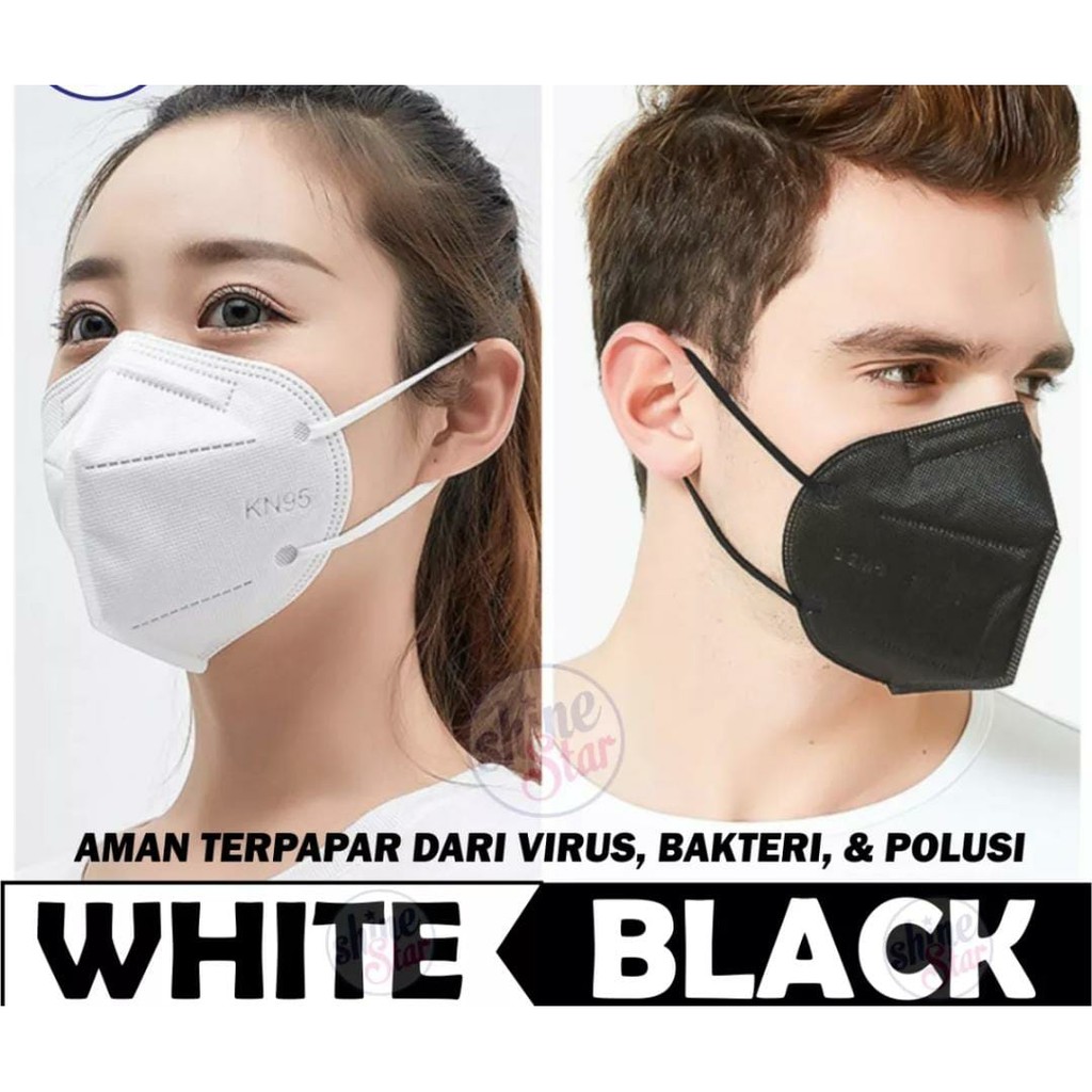 Masker Kesehatan KN95/KN 95 Original 5 Ply Protective Mask Masket Pelindung Wajah