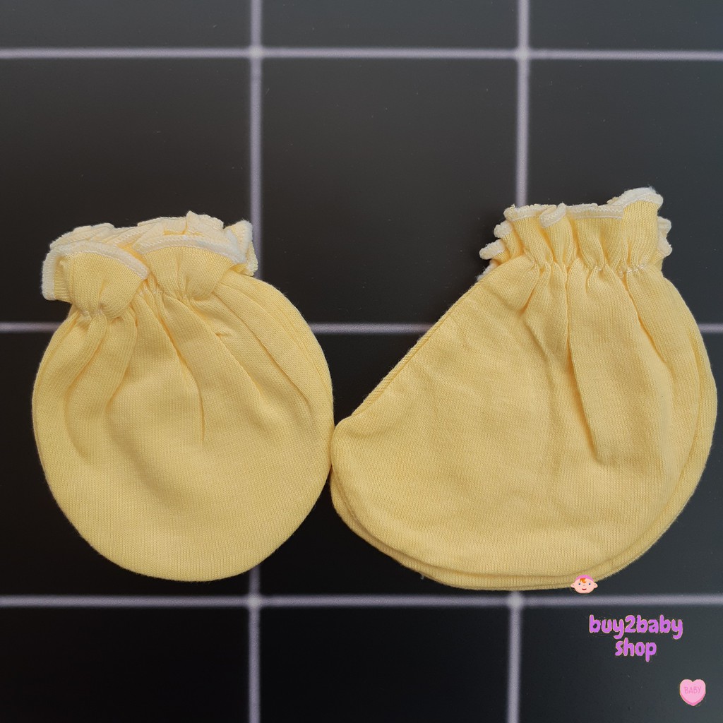Sarung tangan dan kaki bayi newborn Baby Mocha Isi 3 PCS