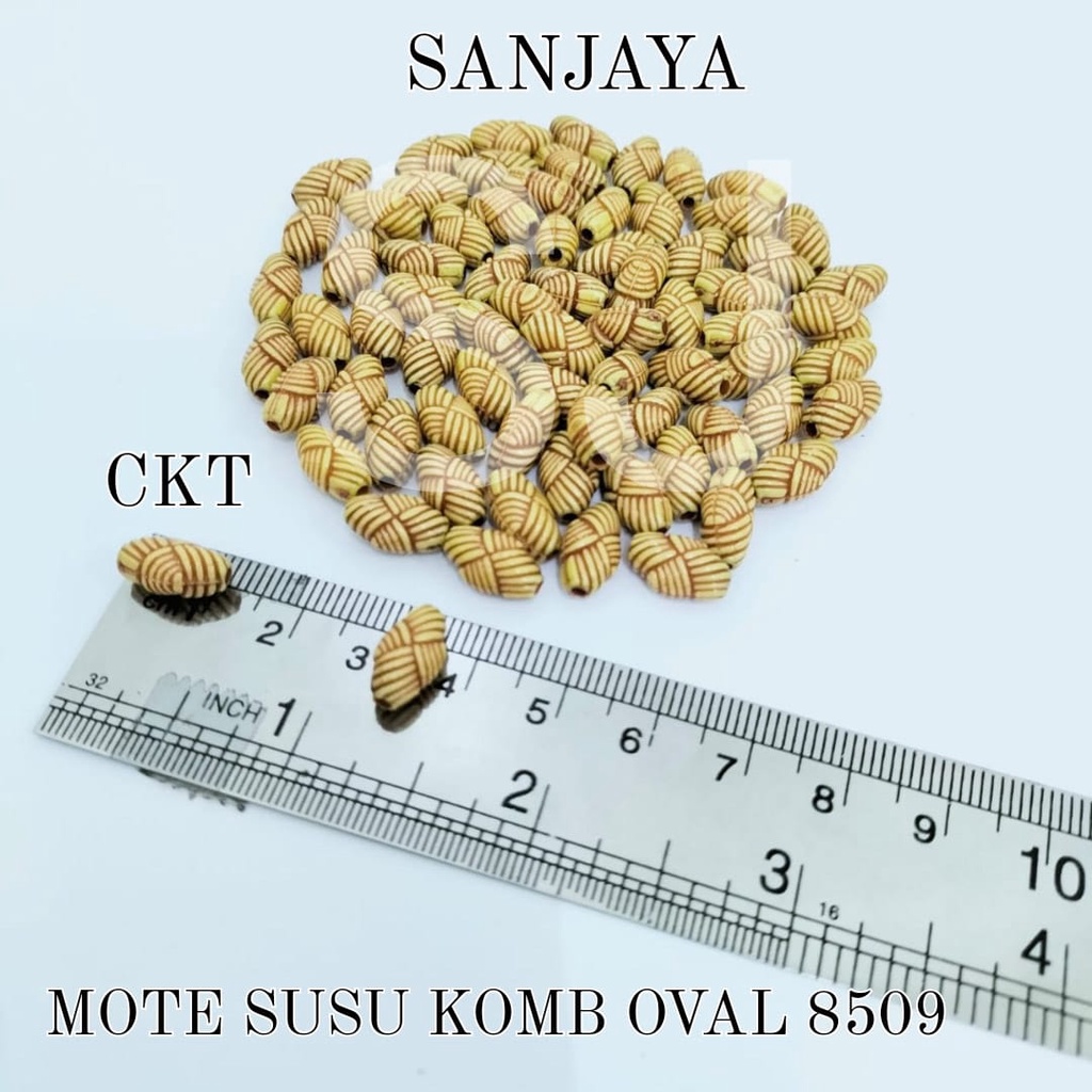 MANIK SUSU / MOTE SUSU / MANIK COKLAT / MANIK OVAL / MANIK COKLAT OVAL / MOTE SUSU KOMB. OVAL 8509 CKT