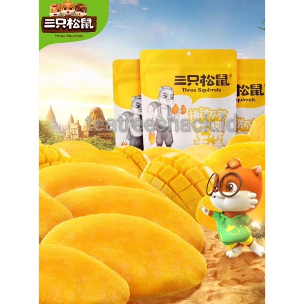 

MANISAN MANGGA MANIS THREE SQUIRREL MAKANAN IMPOR CEMILAN SEHAT MANISAN MANGGA KERING