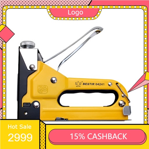 

3 Way Staples Gun / Staples Jok Tembak Hekter 3 in 1 BESTIR 04241