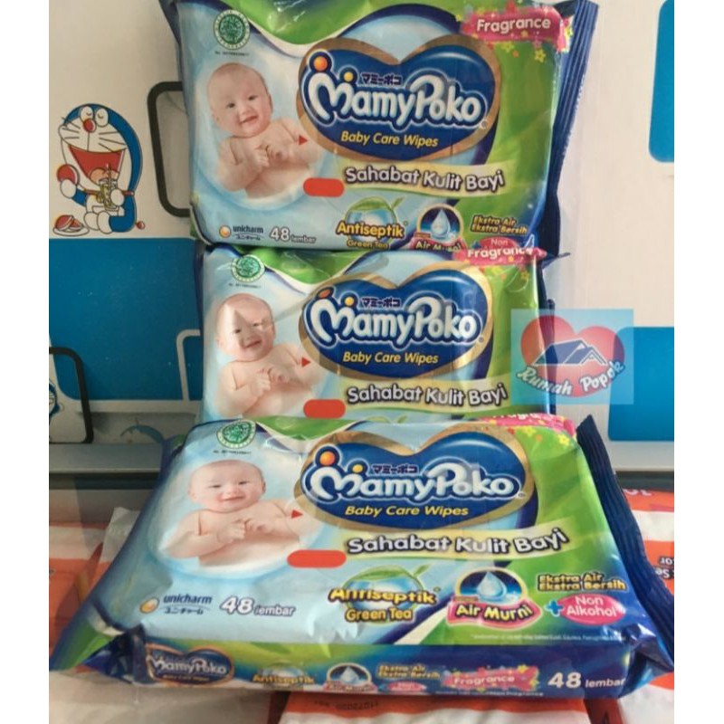 Mamypoko Tissue Basah Anti Septik / mamypoko wipes tisue basah mamypoko