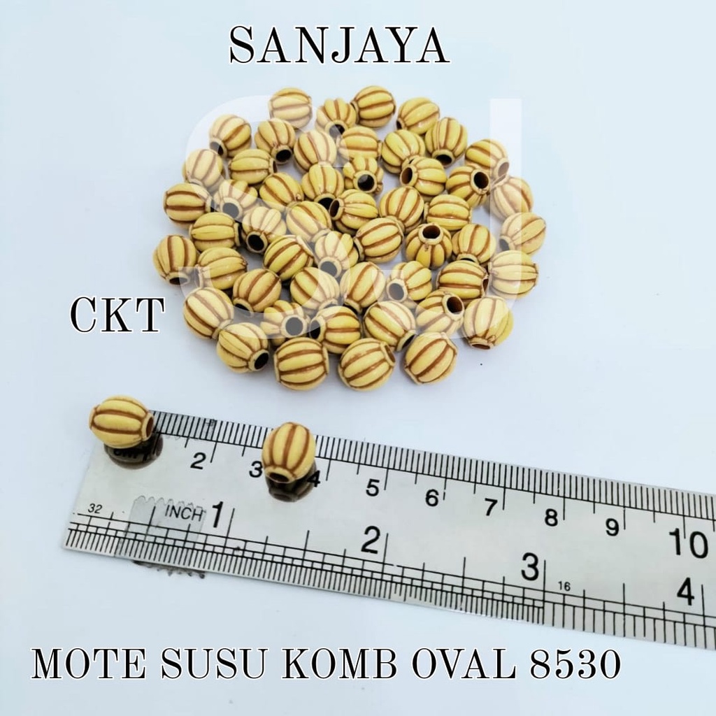 MANIK SUSU / MOTE SUSU / MANIK COKLAT / MANIK OVAL / MANIK COKLAT OVAL / MOTE SUSU KOMB. OVAL 8530 CKT