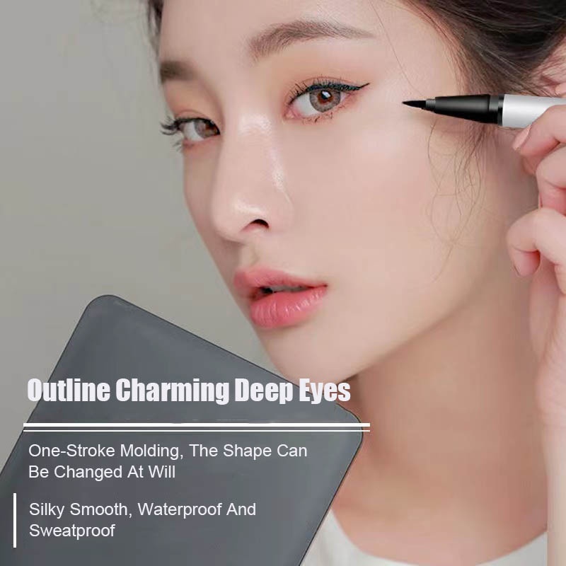 【READY STOCK】 Liquid Eyeliner Evenly Pigmented Long Lasting Waterproof Fast Dry Eyeliner