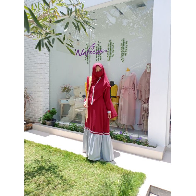 Pre Order Jahit Seragam gamis jilbab custom seragam pengajian tpa seragam keluarga jahit seragam jah