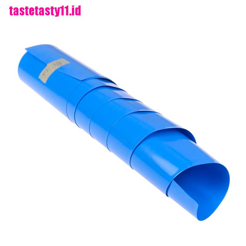 (TTID) Plastik Pembungkus Baterai Li-ion 18650 Bahan PVC