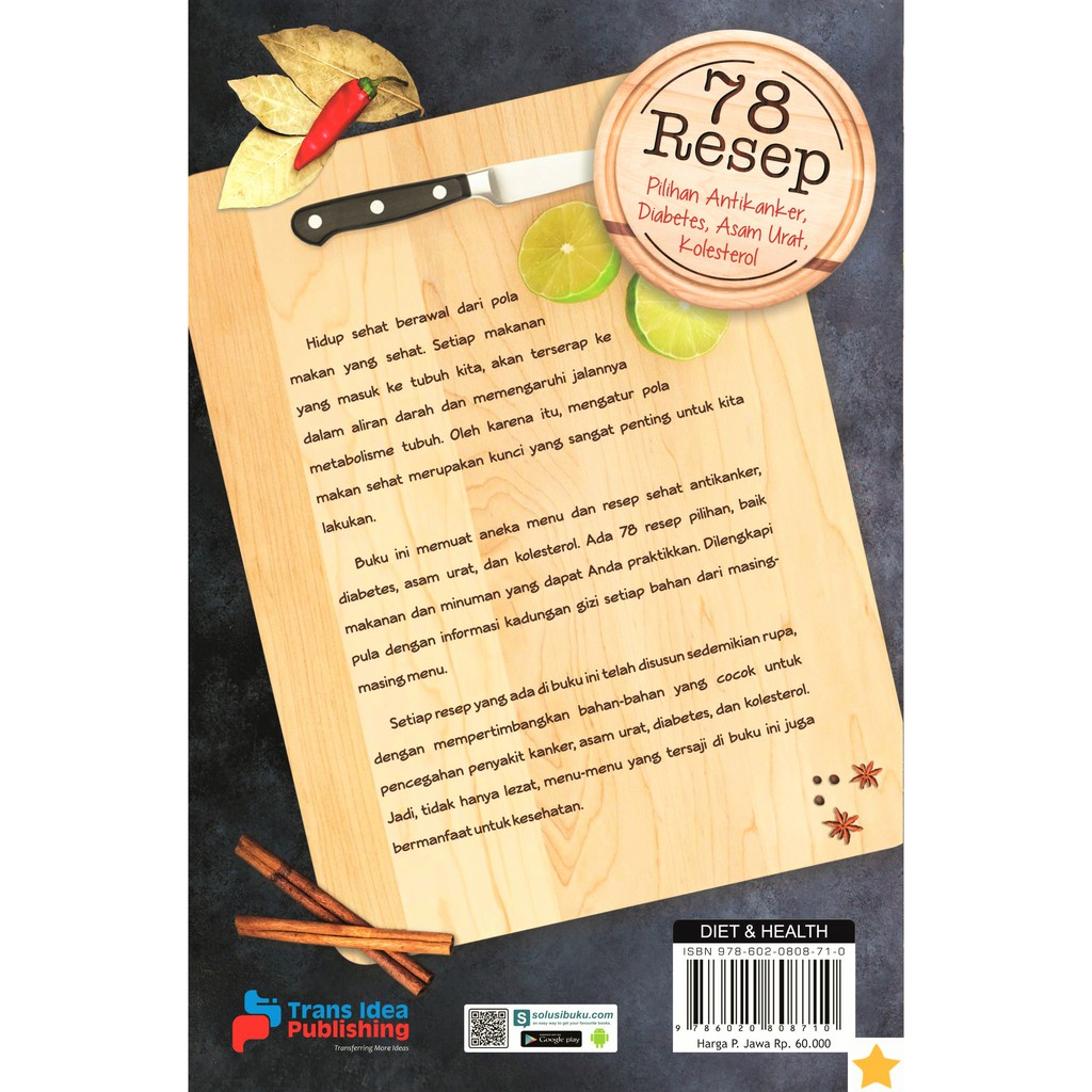 Buku 78 Resep Antikanker Buku 78 Resep Antikanker