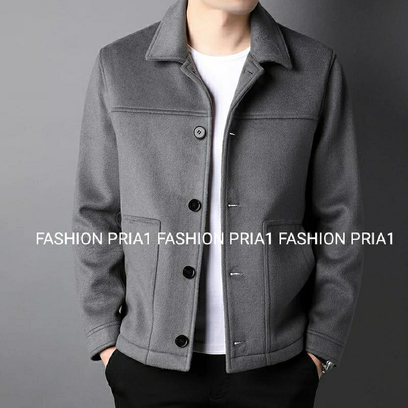 TERBARU JAKET PRIA | SHACKET JACKET FLECEE-4
