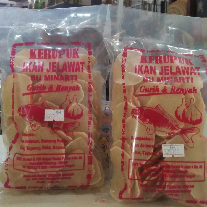 

Kerupuk Ikan Jelawat Minarti