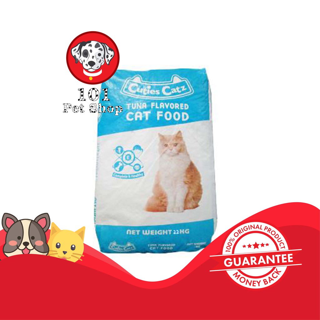 MAKANAN KUCING CUTIES CATZ TUNA 22KG ( KHUSUS GOSEND &amp; GRAB )