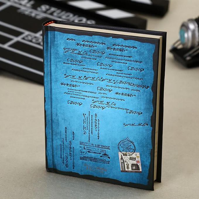 

Buku Catatan Notebook Cover Vintage Retro Magician - Buku Tulis Kode 1280