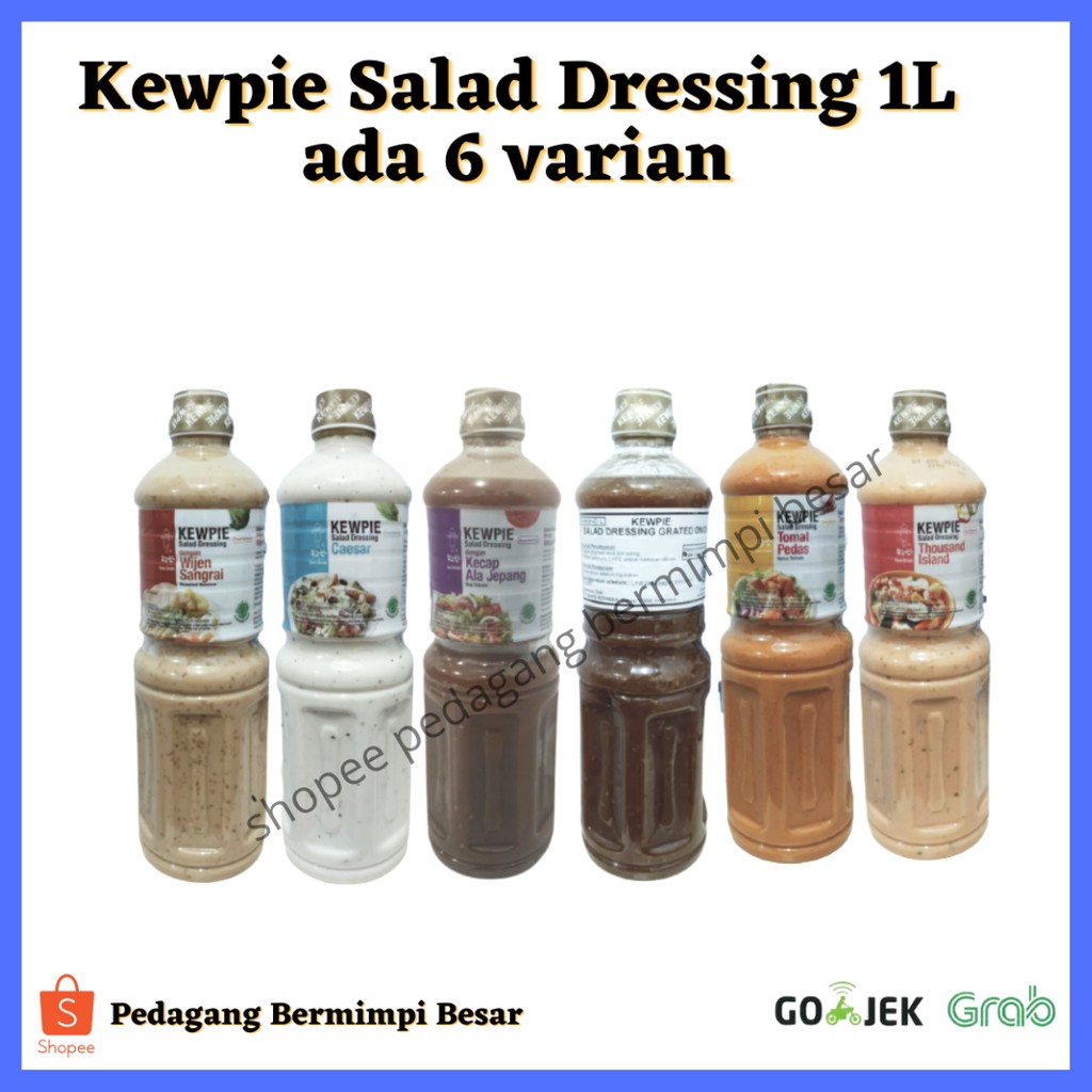 Kewpie Salad Dressing 1L/ Salad Dressing/ Kewpie