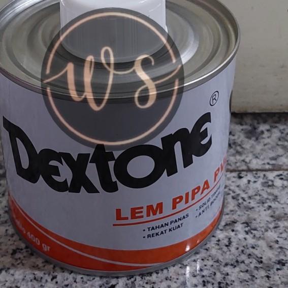 

lem pipa PVC kaleng dextone 400 Gram lem paralon