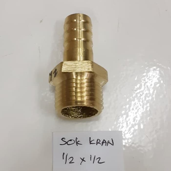 Nepel Selang Drat Luar 1/2"x1/2"